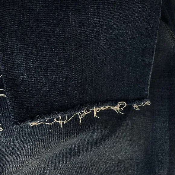 JOE’S JEANS The Smith mid rise straight ankle dark wash embroidered [32]