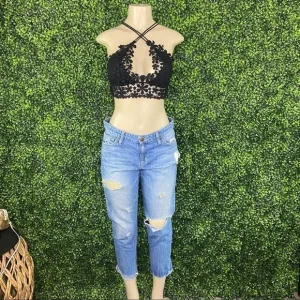 Joes ripped boyfriend jeans size 27