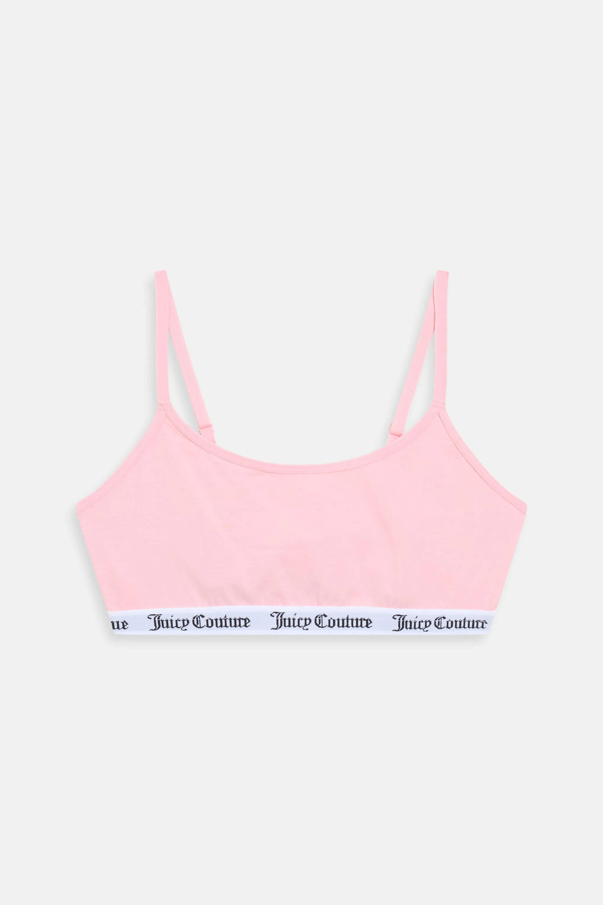 JUICY PINK COTTON SCOOP BRALETTE