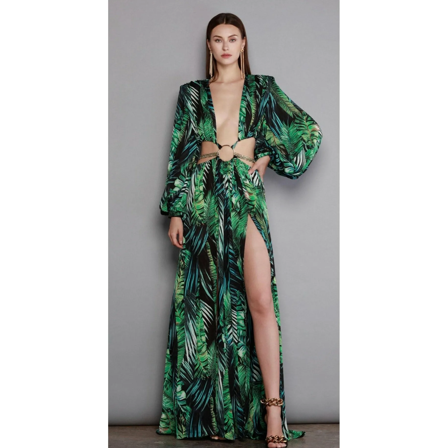 JUNGLE MAXI DRESS