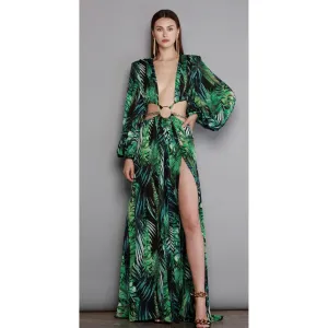 JUNGLE MAXI DRESS