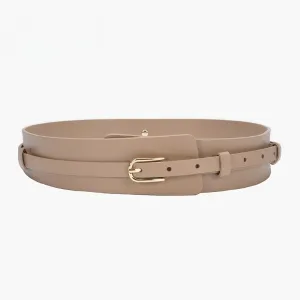 Just Lil Things Elastic Gray Belts JLTHB0219