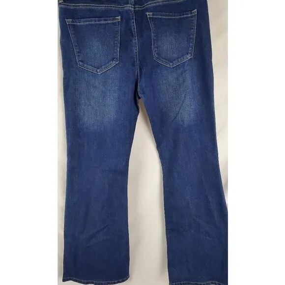 Kancan blue denim flare jeans petite new w tags