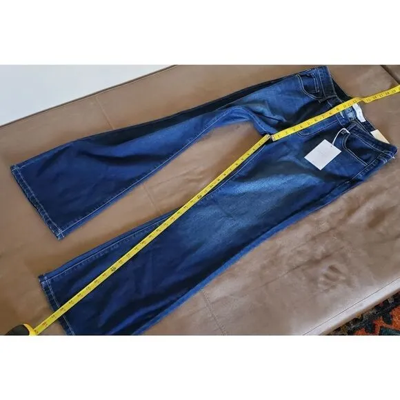Kancan blue denim flare jeans petite new w tags