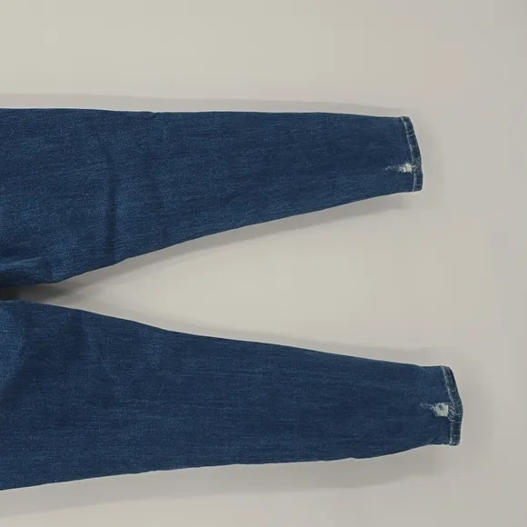 Kancan High Rise Super Skinny Jeans - Curvy Blue Dize 30