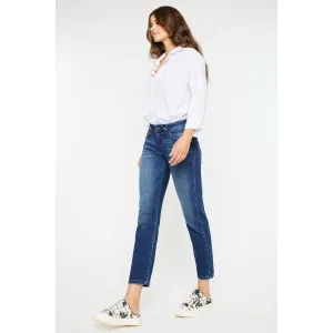 KanCan Mid Rise Slim Straight
