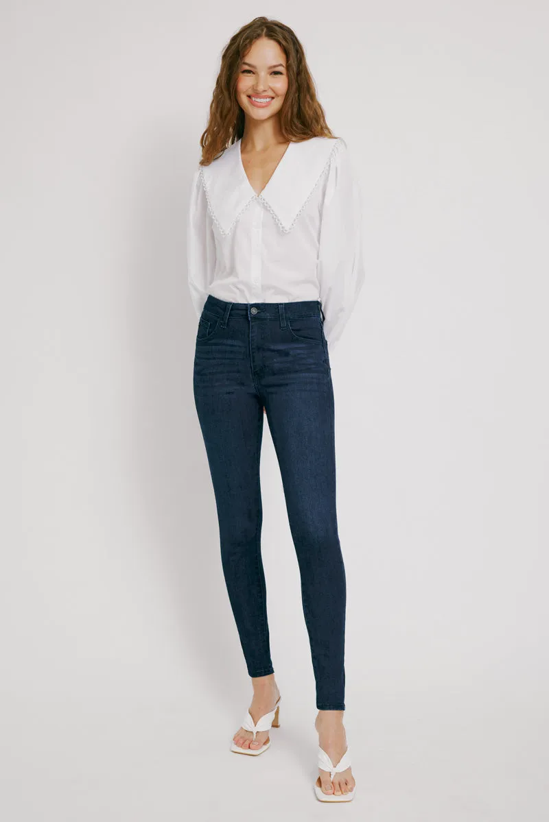 KanCan Super Dark High Rise Skinny. Fall Clearance!