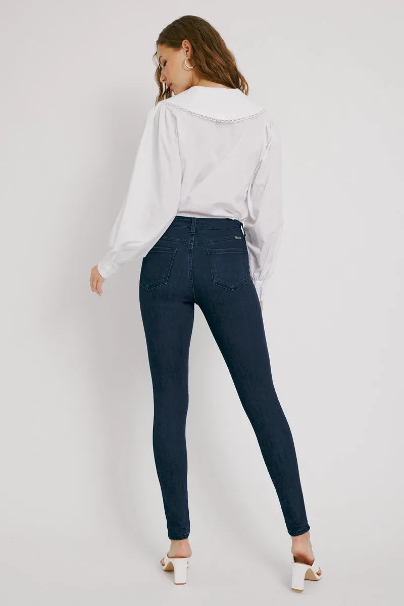 KanCan Super Dark High Rise Skinny. Fall Clearance!
