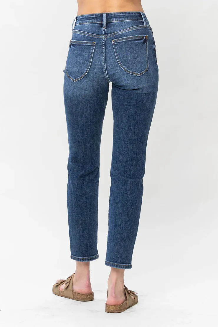 Kathryn Shield Back Pocket Slim Jeans