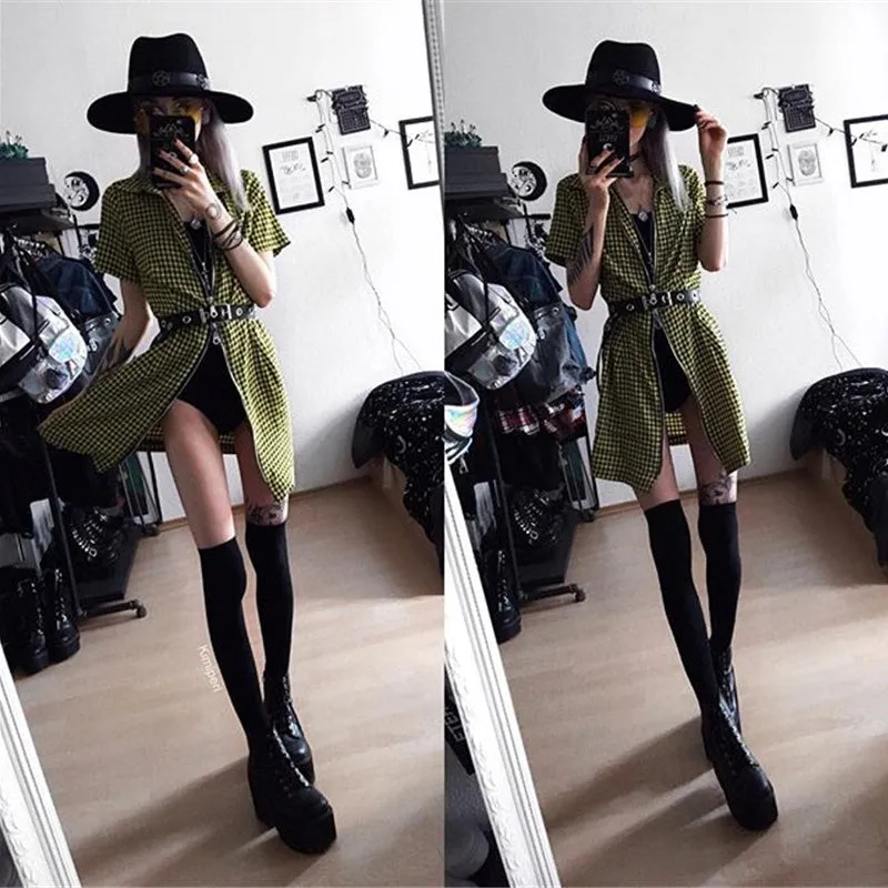 [@kimiperi] "PUNK CIRCLE HOLE CHAIN" BELT K041802REVIEW