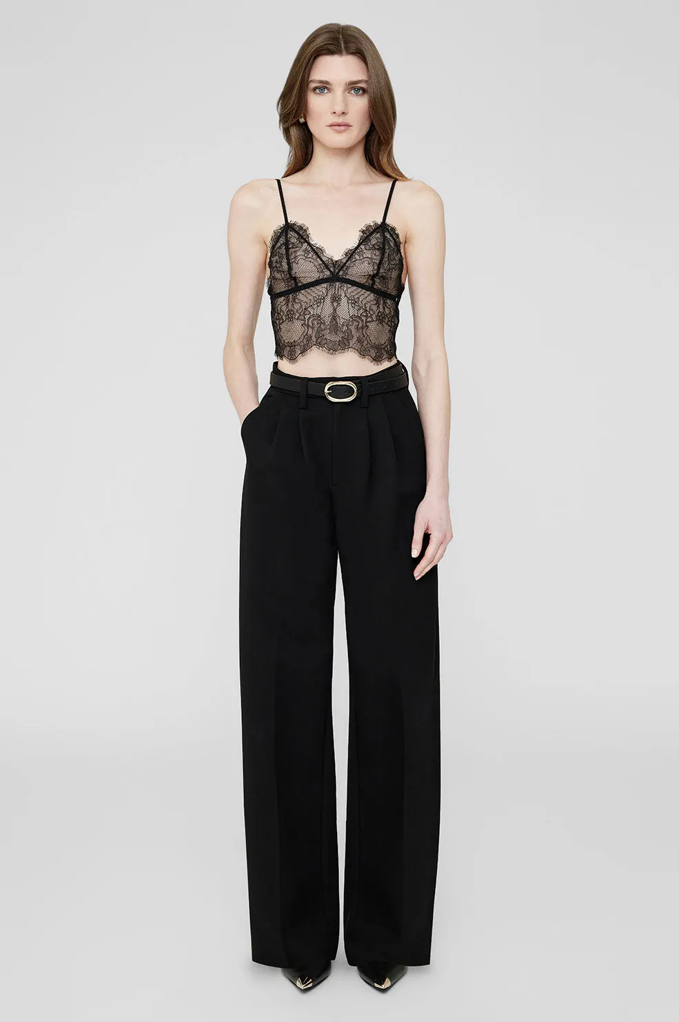 Lace Bralette - Black