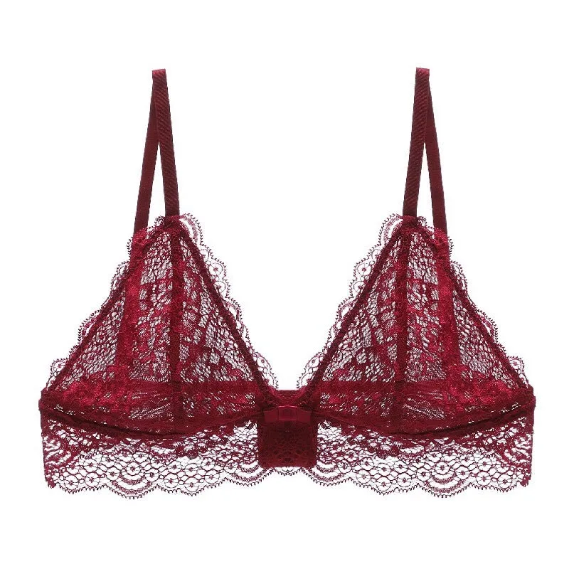 Lace Triangle Cut Bralette