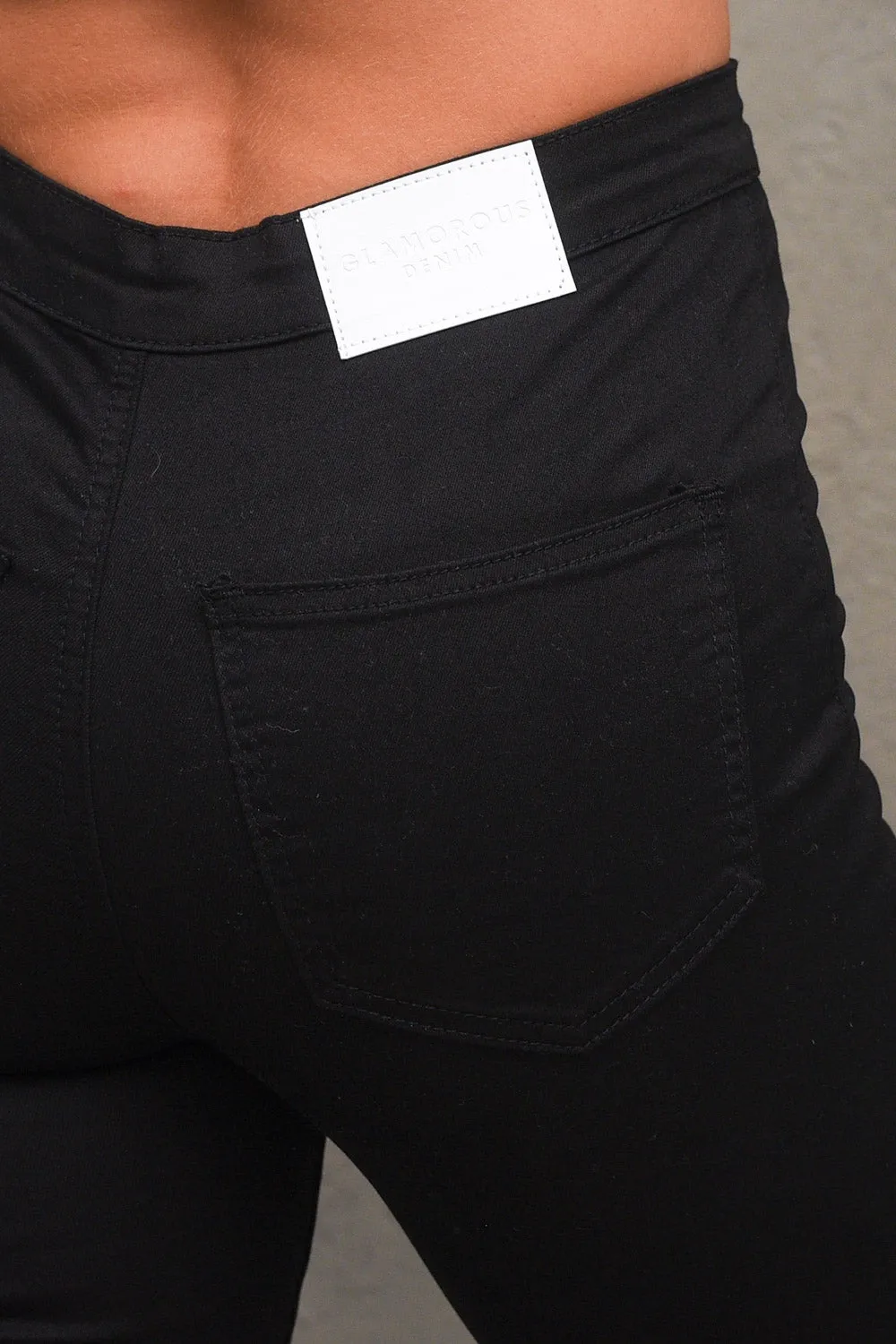 Ladies Jeans - Black