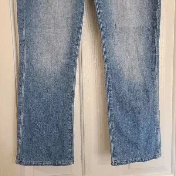 L'Agence Nadia Straight Leg High Waist Blue Jeans Size 26