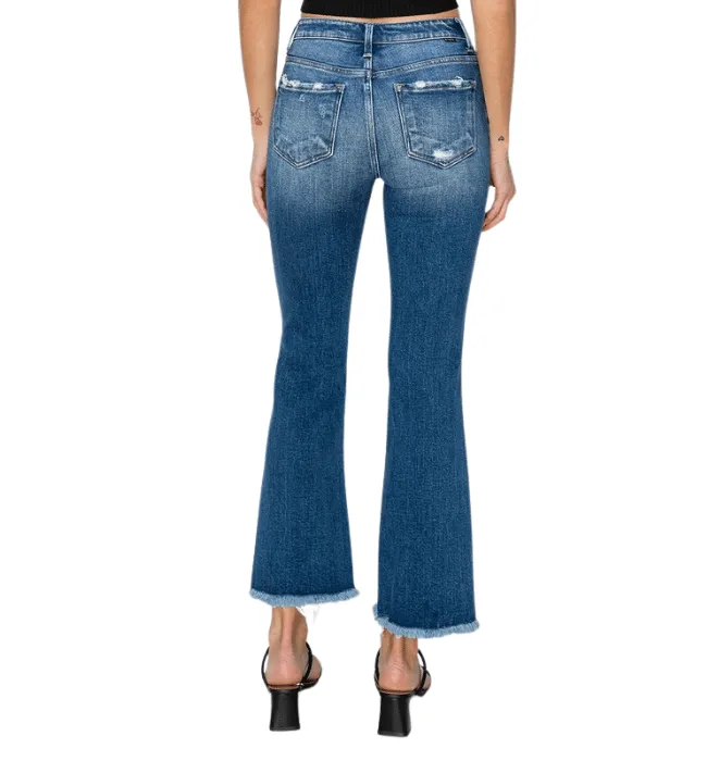 Lea Midrise Straight Jeans