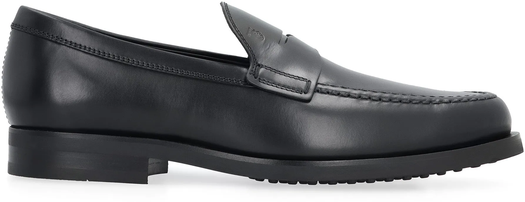 Leather loafers