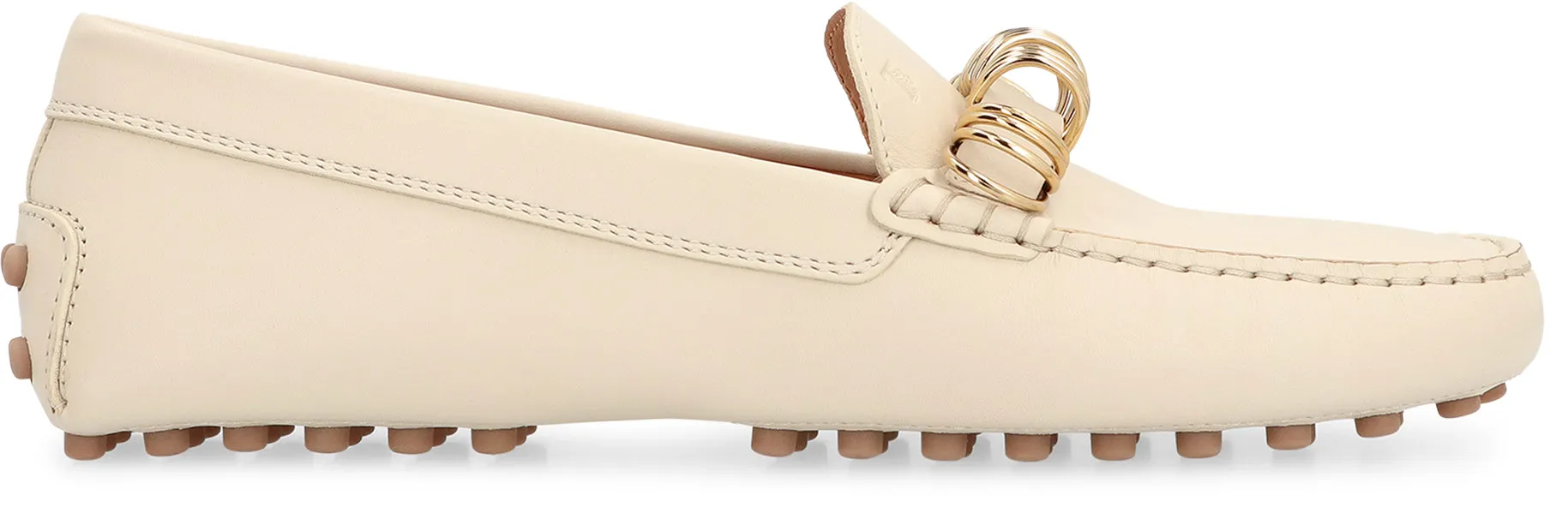 Leather loafers