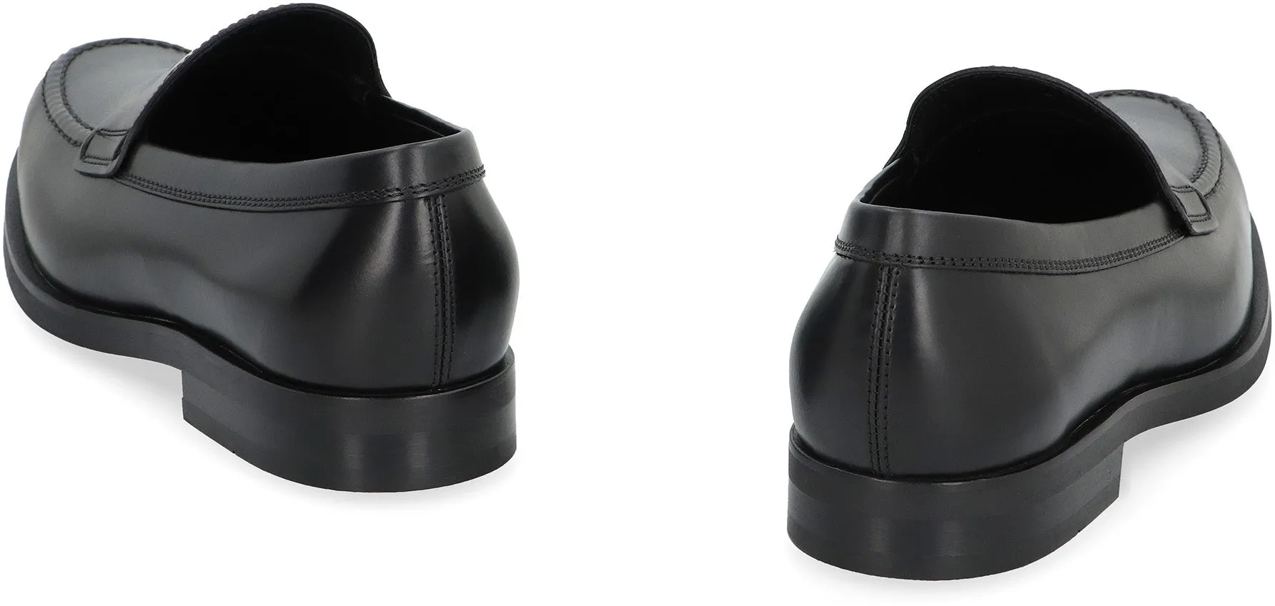 Leather loafers