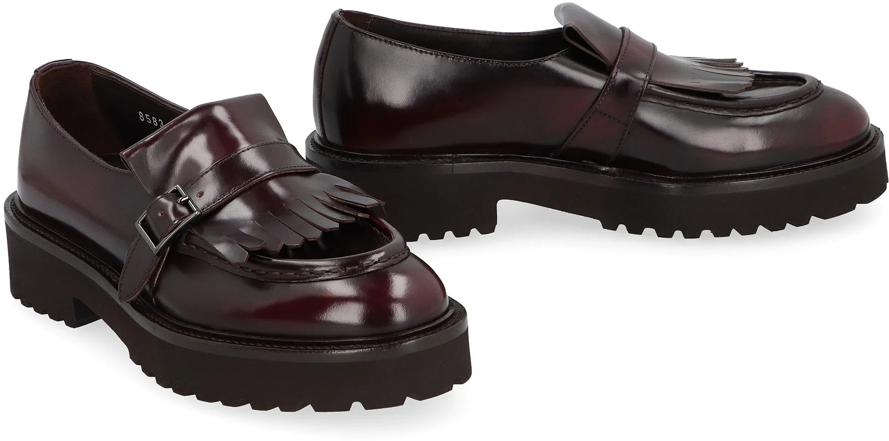 Leather loafers