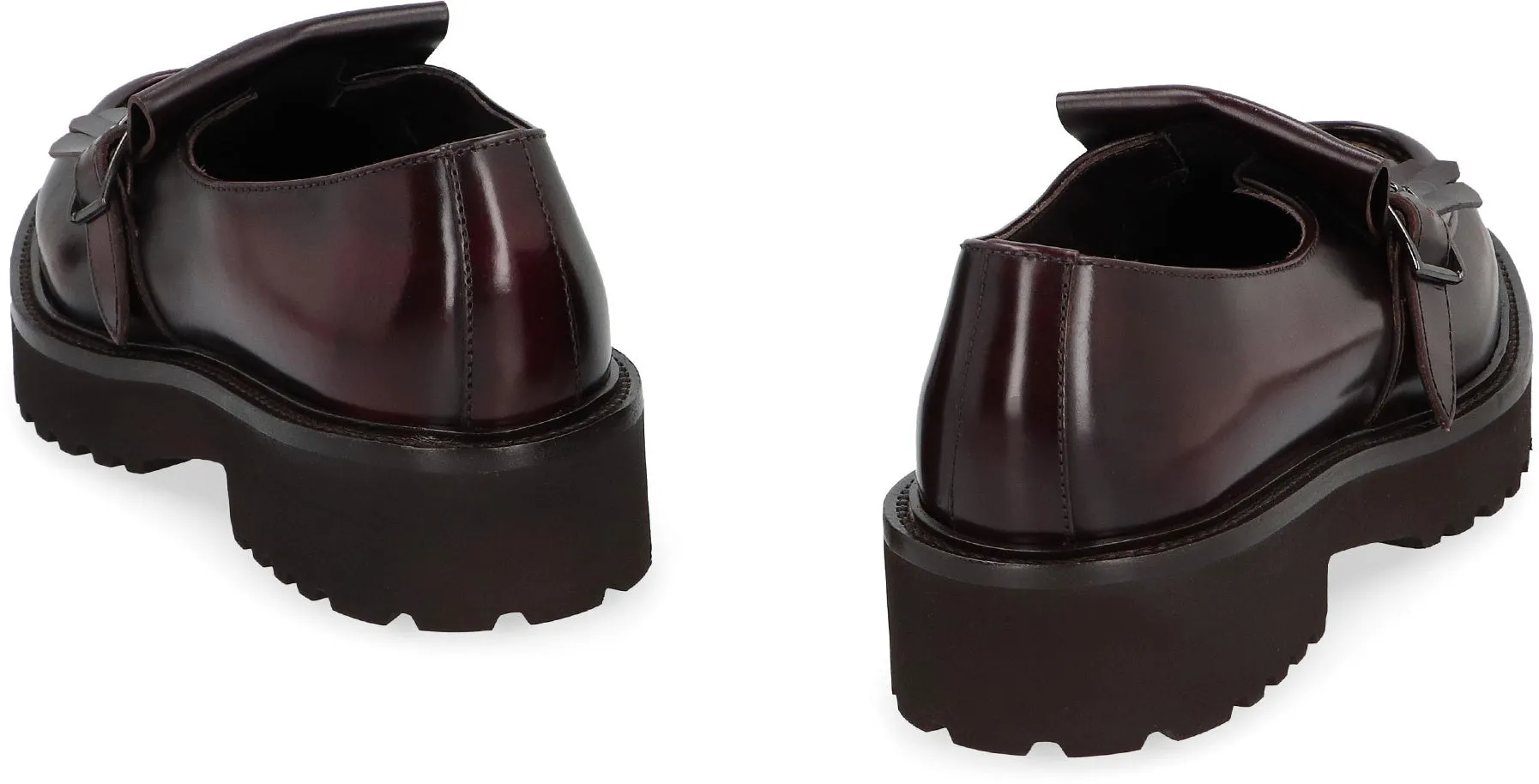 Leather loafers