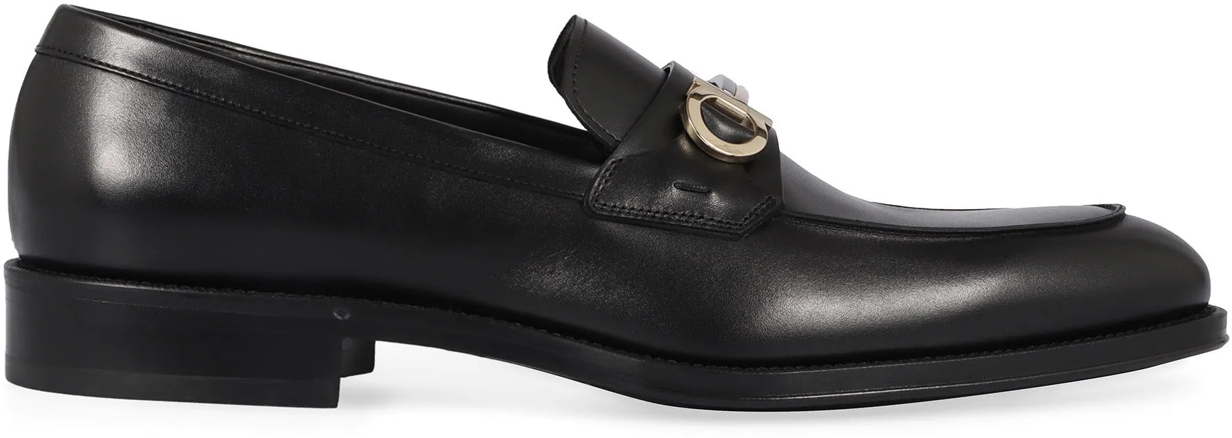 Leather loafers