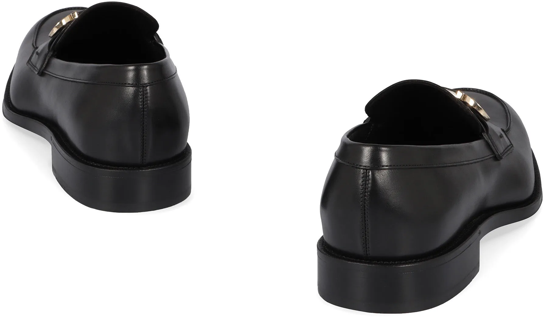 Leather loafers