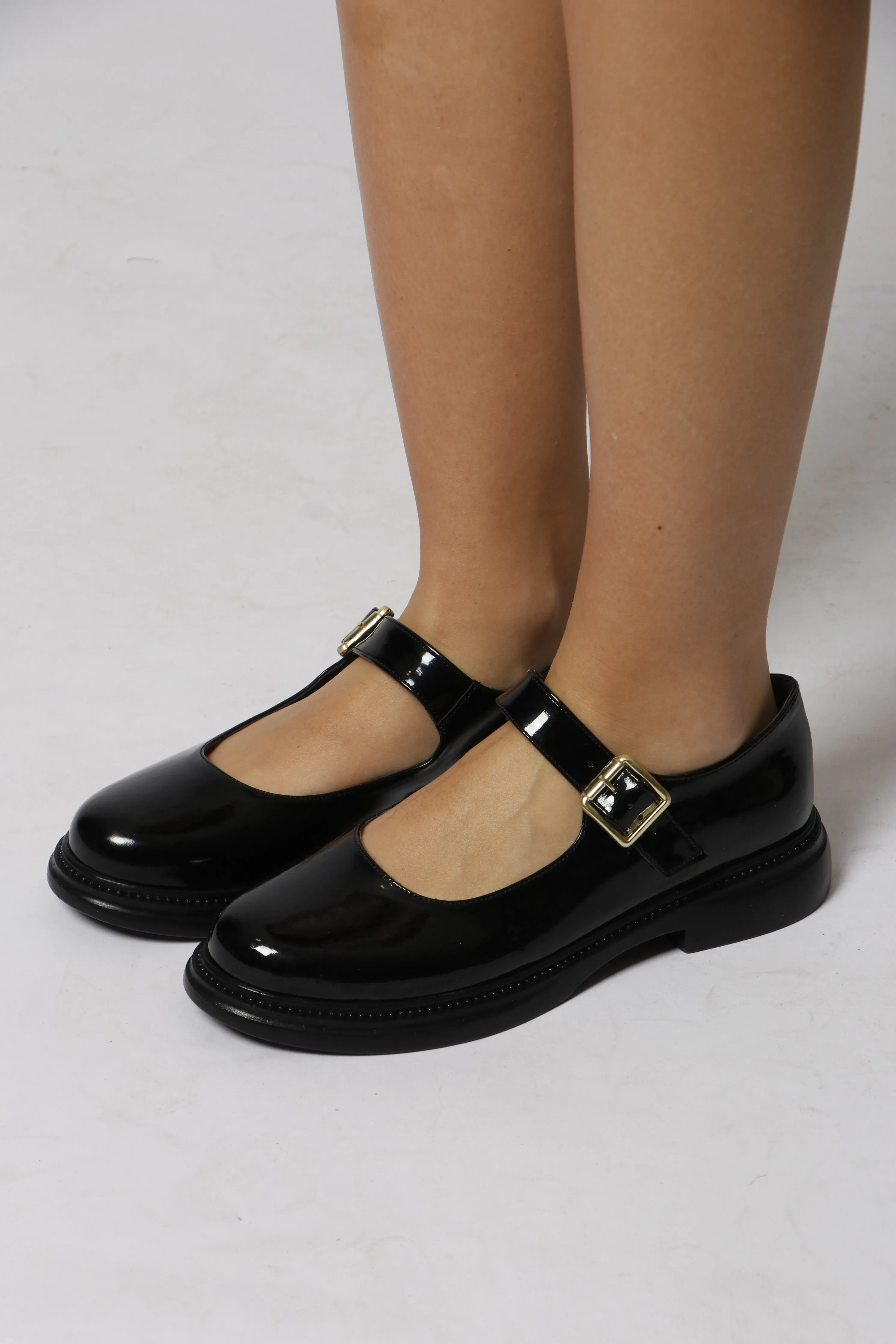 Leather loafers