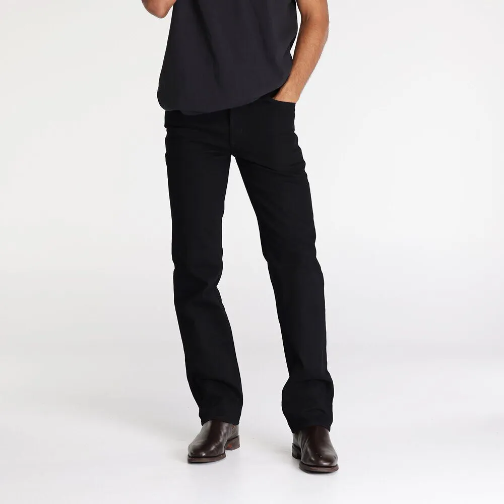 Lee Riders Classic Straight Stretch Mens Jeans Black