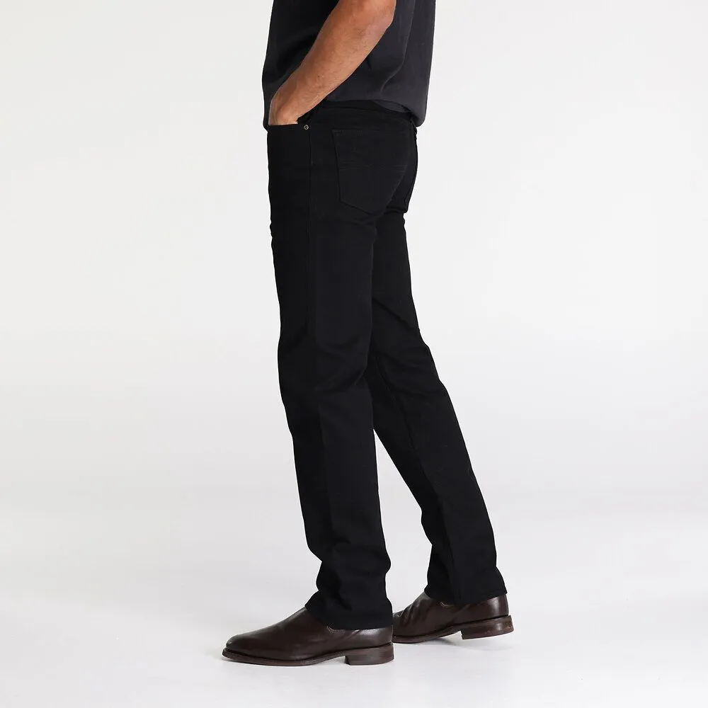 Lee Riders Classic Straight Stretch Mens Jeans Black