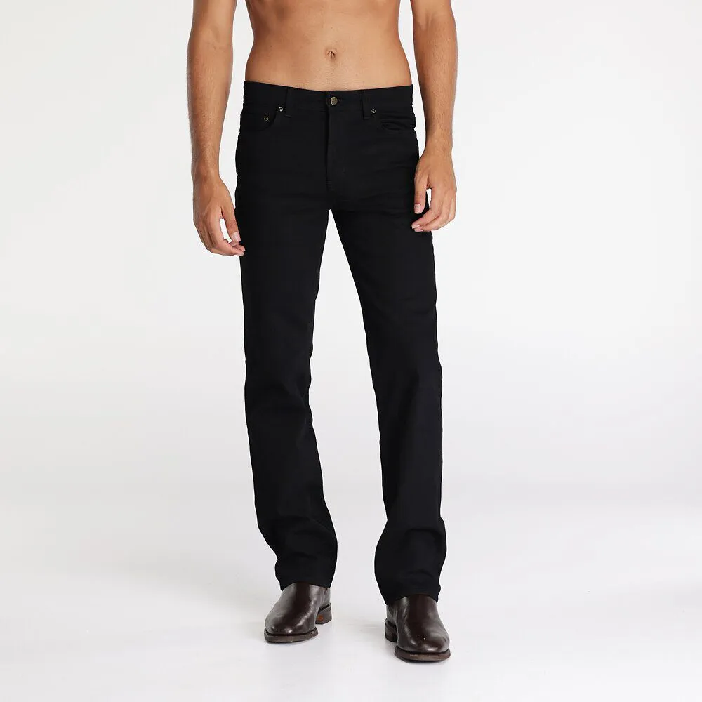 Lee Riders Classic Straight Stretch Mens Jeans Black