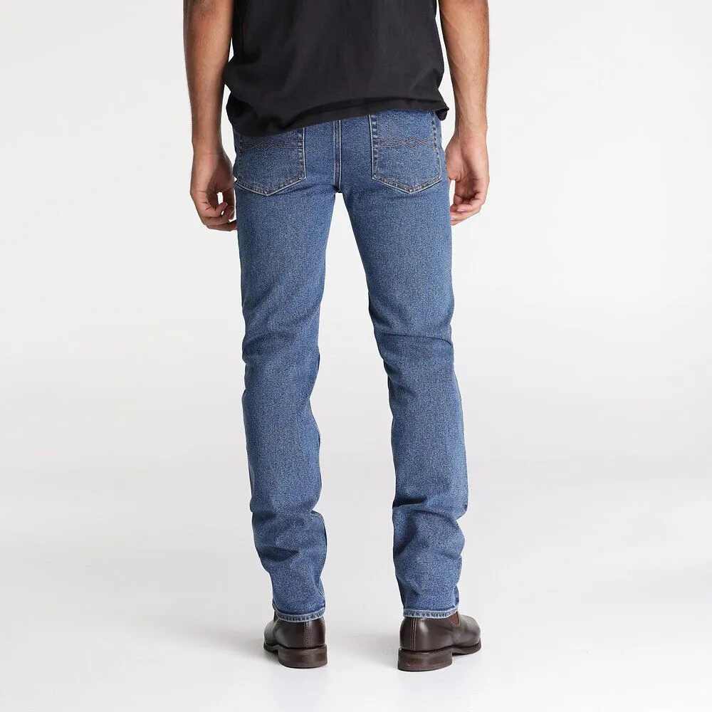 Lee Riders Slim Straight Stonewash Mens Jeans