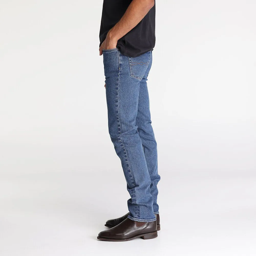 Lee Riders Slim Straight Stonewash Mens Jeans