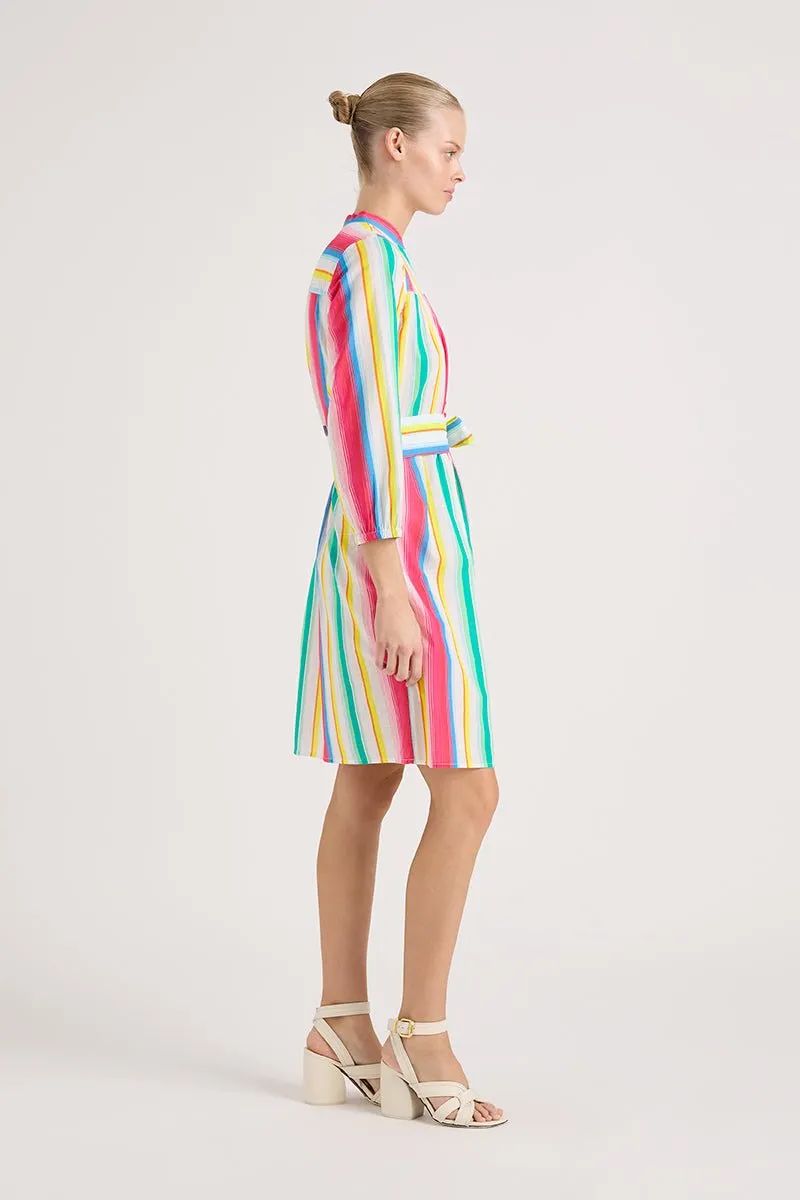 LEIGHTON MEXICOLA MIDI DRESS