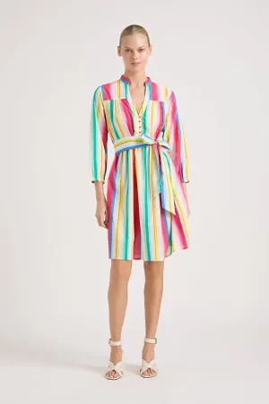 LEIGHTON MEXICOLA MIDI DRESS