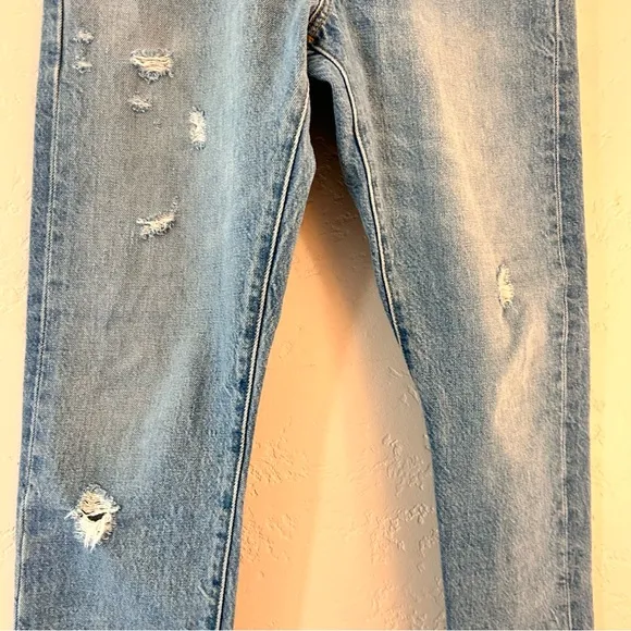 LEVI’S 501 White Oak Cone Denim Womens Selvedge Jeans 26x28 Button Fly Rigid