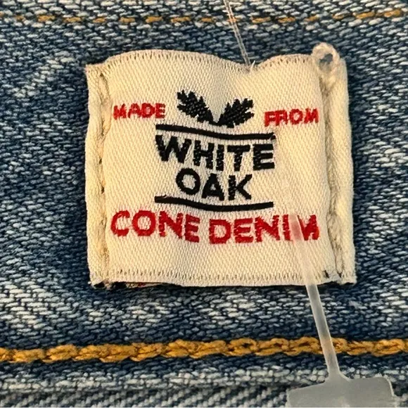 LEVI’S 501 White Oak Cone Denim Womens Selvedge Jeans 26x28 Button Fly Rigid