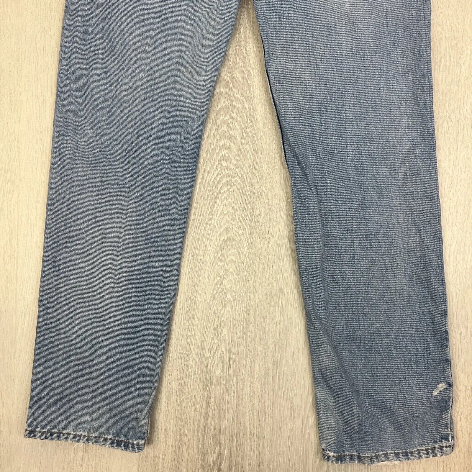 Levis 504 Mens Regular Straight Blue Denim Jeans Size 33
