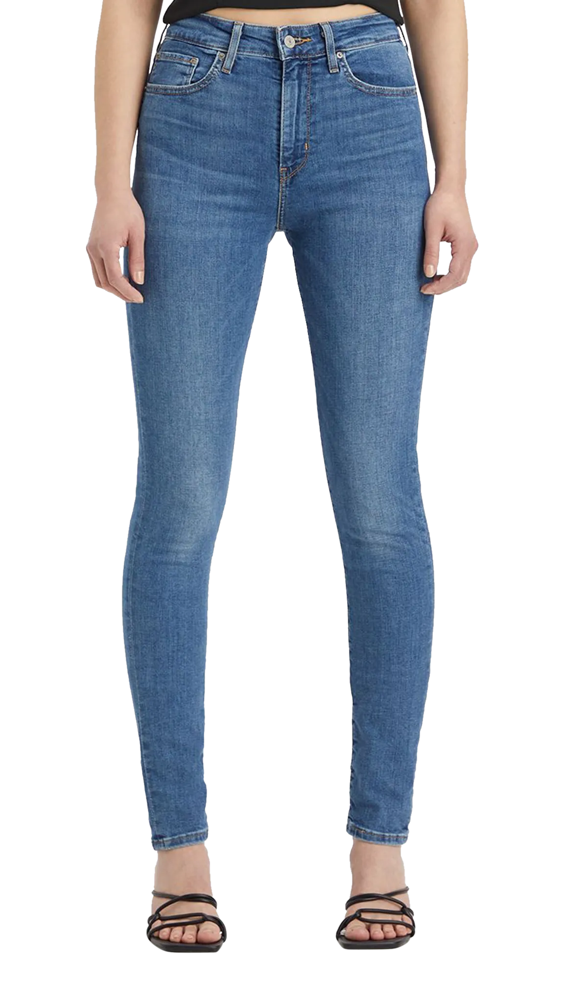 Levi's® 721™ High Rise Skinny Jeans, Mittelblau verwaschen