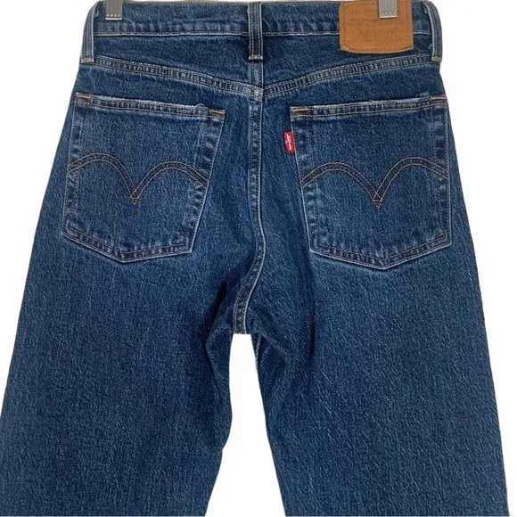 Levis Big E Wedgie Straight Leg Jeans Size 25