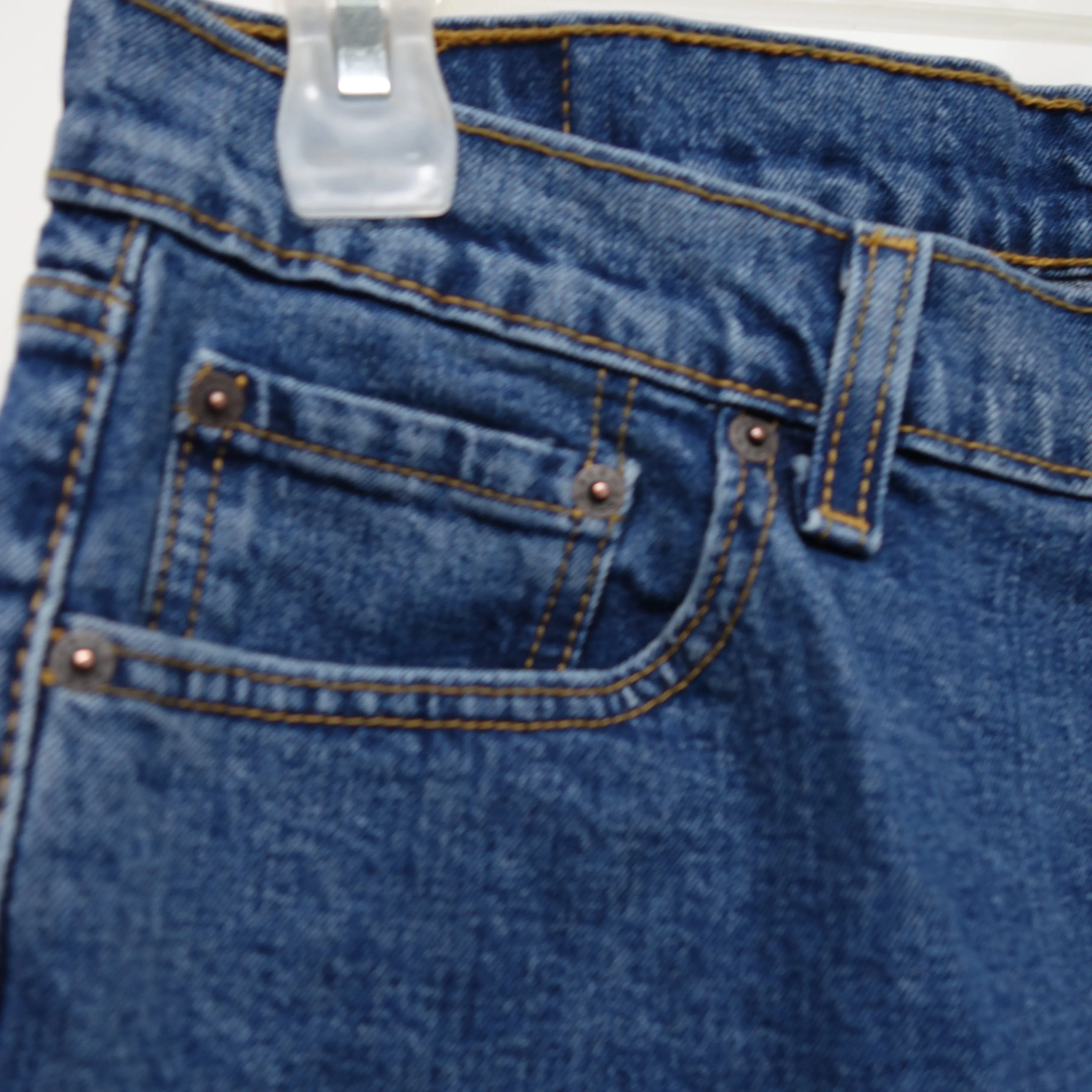 Levi's Mens 505 1765 Regular Fit Straight Leg Medium Denim Jeans 33 x 34