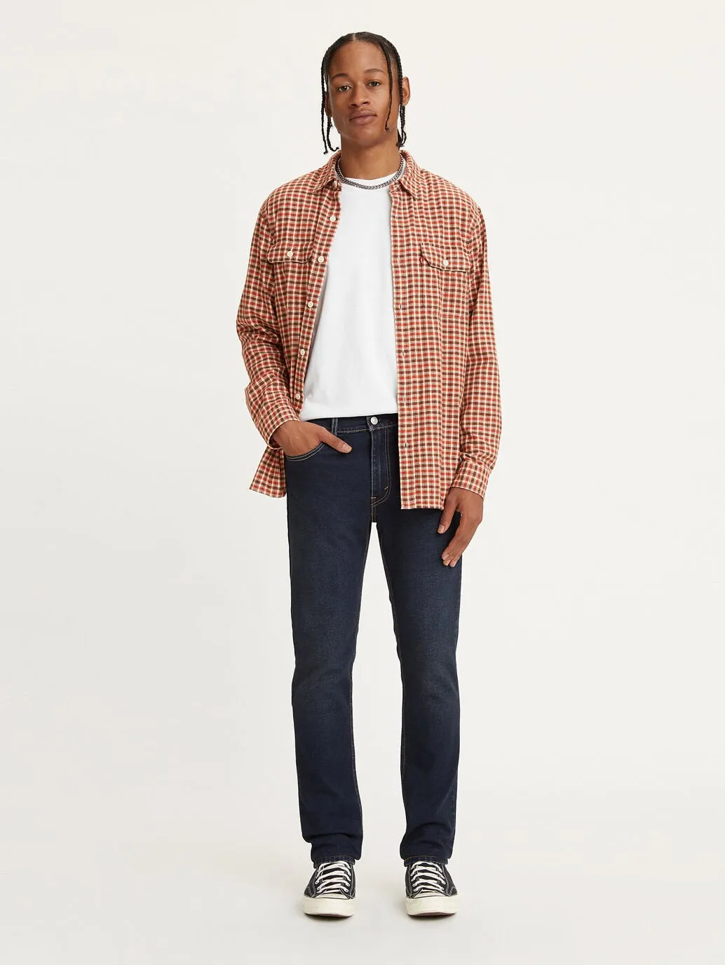 LEVI'S Men's 511 Slim Jeans Ama Rinsey