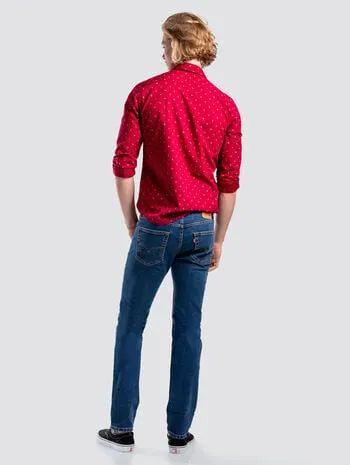 LEVI'S Men's 511 Slim Jeans Dark Stonewash