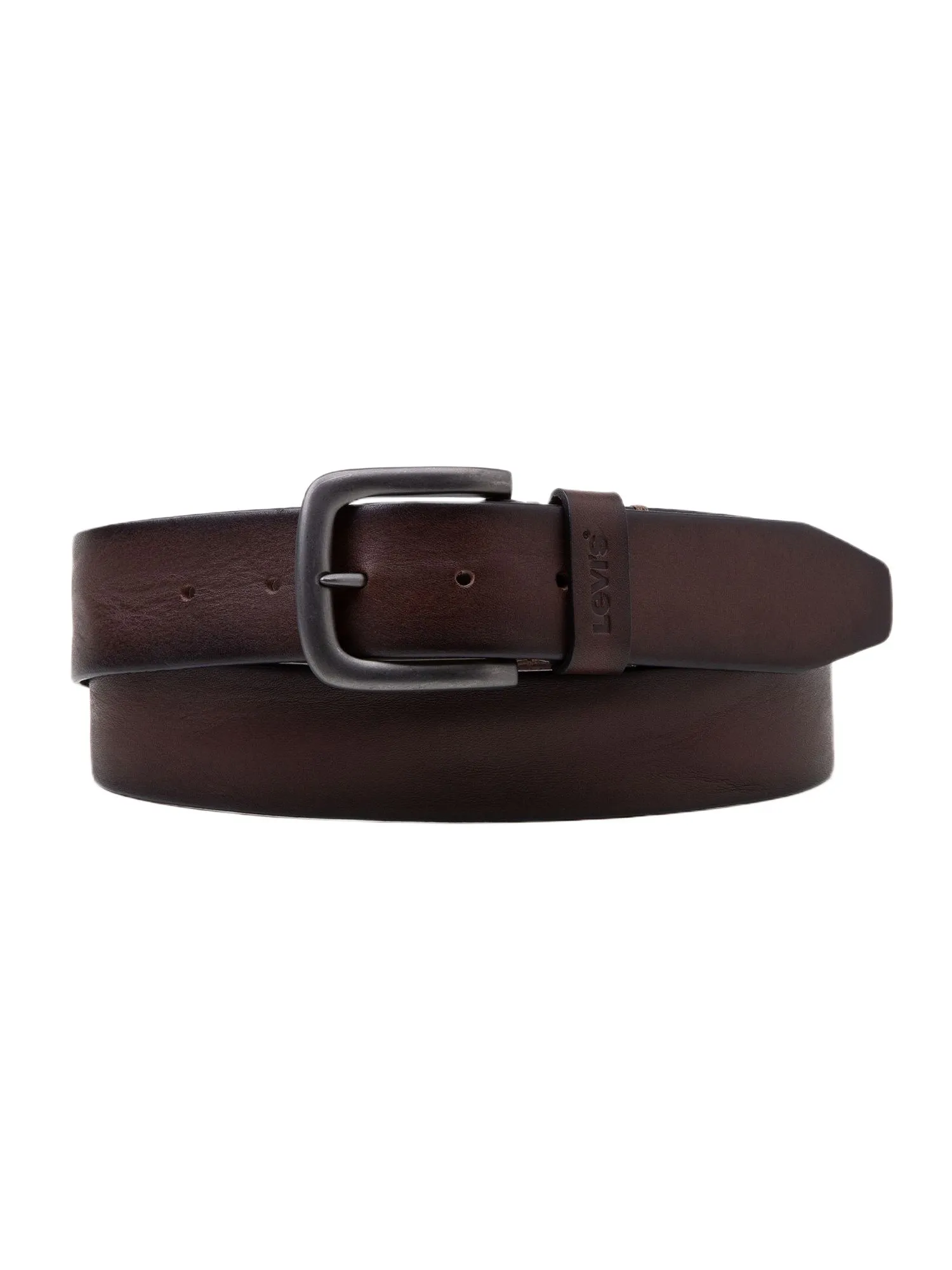 Levi's - Mens's Tumbled Icon Belt - Dark Brown