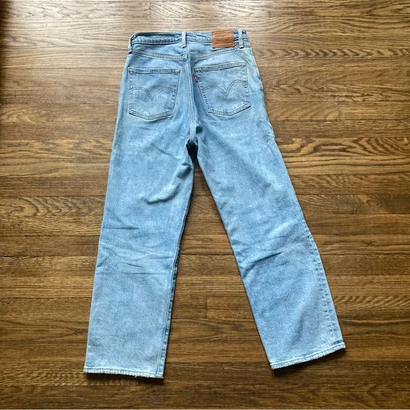 Levi’s Wide Leg Jeans, Size 28 with 27” Inseam