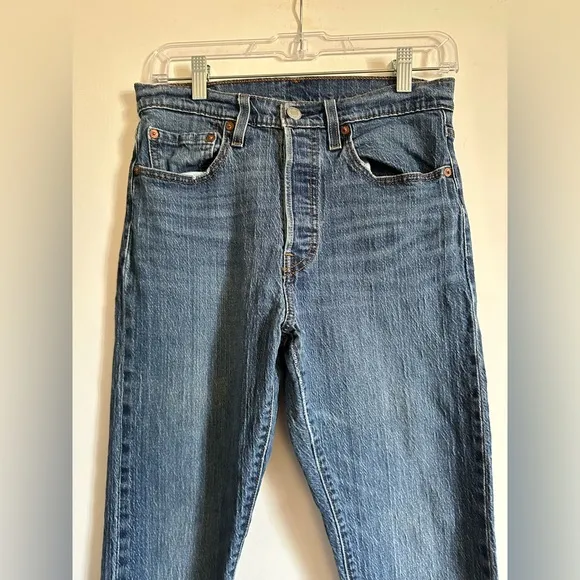 Levi’s Women’s Classic Premium Denim 501 S Skinny Jeans Size 27 EUC