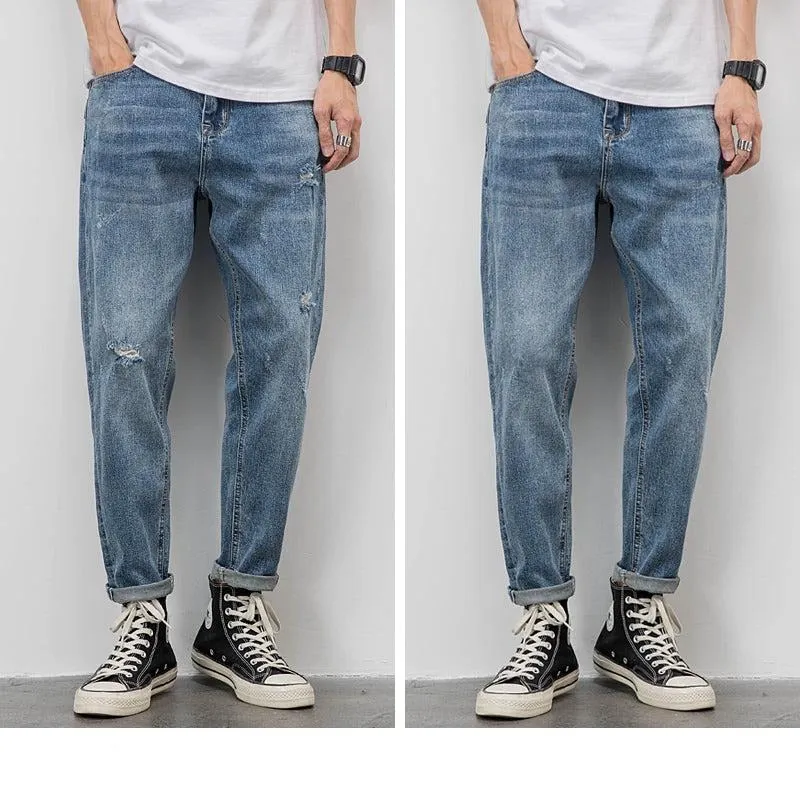 Light Blue Ripped Jeans