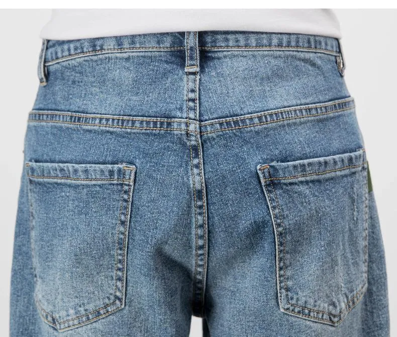 Light Blue Ripped Jeans