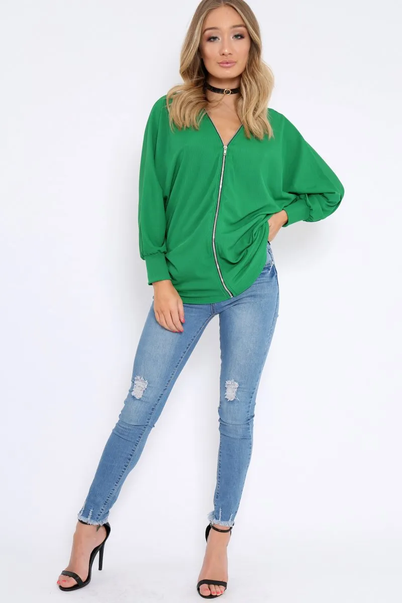 Light Blue Ripped Knees Skinny Jeans - Elsie