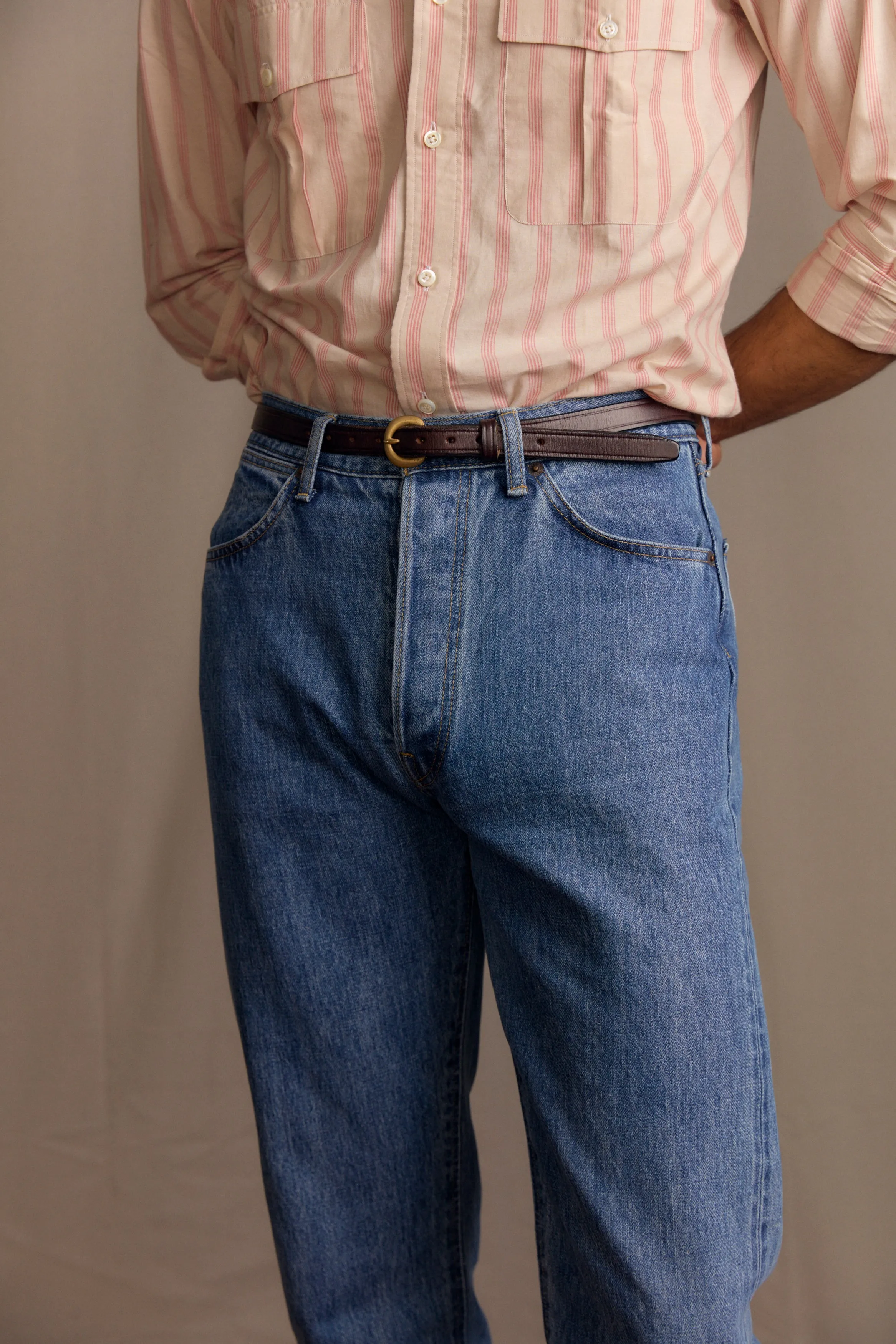 Light Wash Selvedge Denim