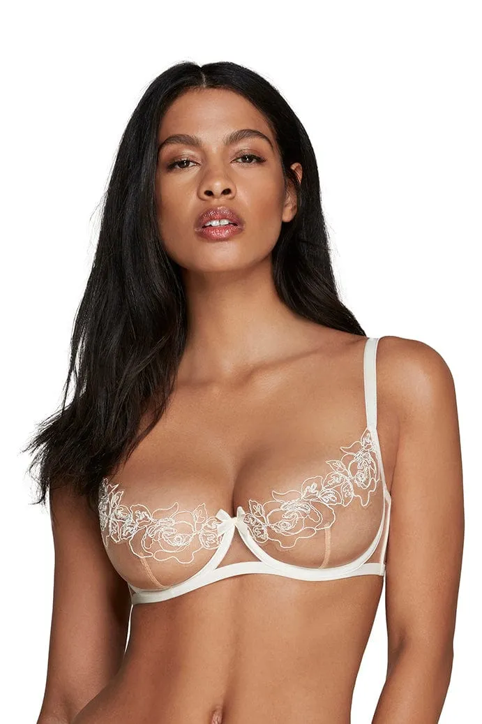 Lindie Bra - Ivory/Nude